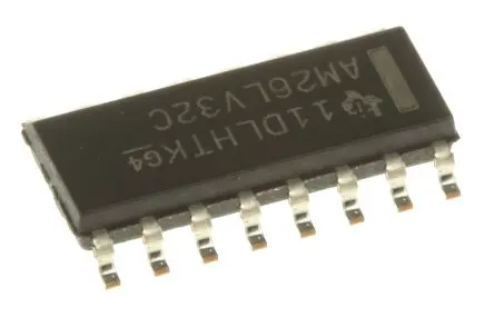 Produktfoto 1 von Texas Instruments Leitungsempfänger Leitungsempfänger BiCMOS Tri-State 16-Pin SOIC
