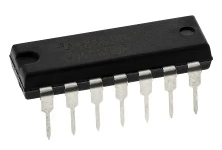 Produktfoto 1 von Texas Instruments Analoger Schalter, 14-Pin 4, PDIP, CMOS, 18V- bipolar, 3 V- bipolar