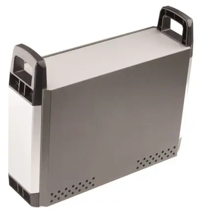 Produktfoto 1 von CAMDENBOSS, Schalengehäuse, Grau, Aluminium 100 mm, 220 mm, 300 mm, 110