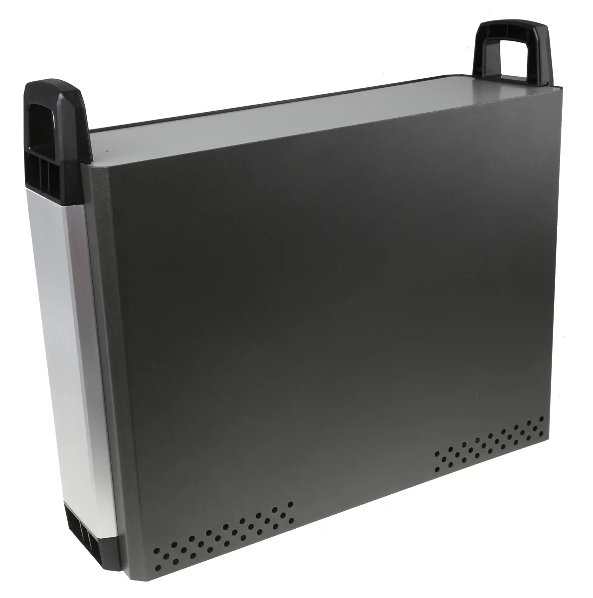 Produktfoto 1 von CAMDENBOSS, Schalengehäuse, Grau, Aluminium, IP20 130 mm, 427.5 mm, 351 mm, 110