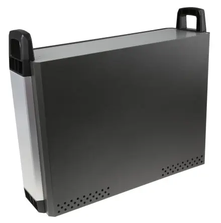 Produktfoto 1 von CAMDENBOSS, Schalengehäuse, Grau, Aluminium, IP20 130 mm, 427.5 mm, 351 mm, 110
