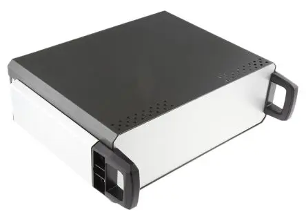 Produktfoto 1 von CAMDENBOSS, Schalengehäuse, Grau, Aluminium 119.8 mm, 377.5 mm, 311 mm, 110