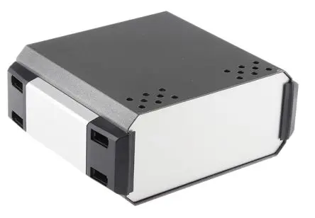 Produktfoto 1 von CAMDENBOSS, Schalengehäuse, Grau, Aluminium 70.4 mm, 171.6 mm, 145 mm, 110