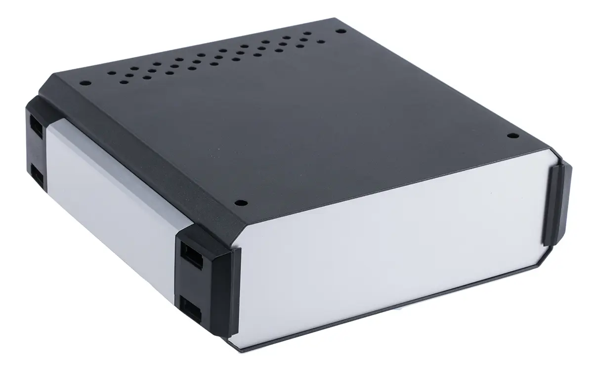 Produktfoto 1 von CAMDENBOSS, Schalengehäuse, Grau, Aluminium, IP20 70.4 mm, 221.5 mm, 205 mm, 110