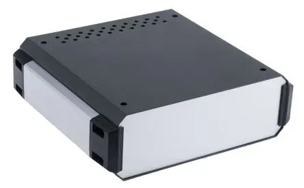 Produktfoto 1 von CAMDENBOSS, Schalengehäuse, Grau, Aluminium, IP20 70.4 mm, 221.5 mm, 205 mm, 110