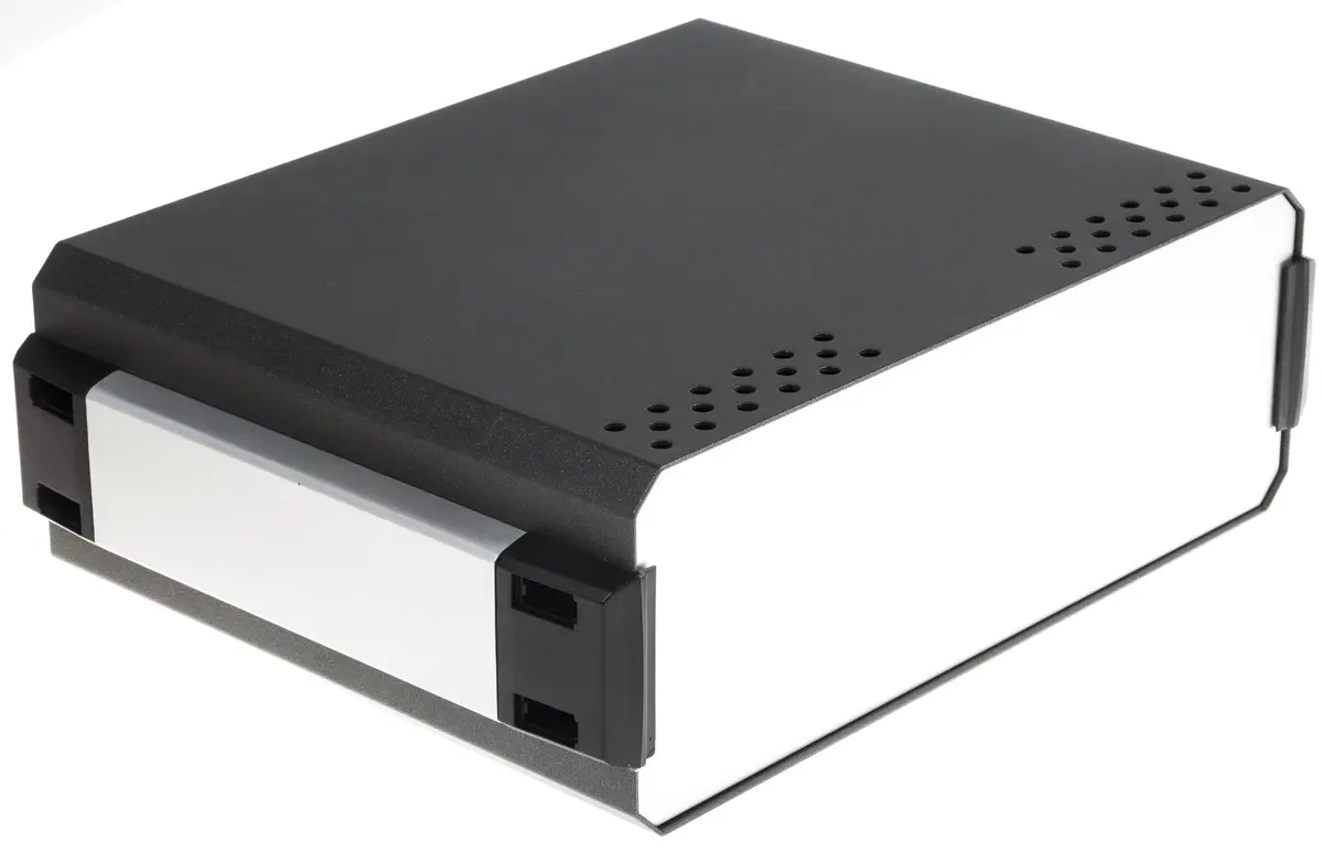 Produktfoto 1 von CAMDENBOSS, Schalengehäuse, Grau, Aluminium 90.4 mm, 271.6 mm, 205 mm, 110