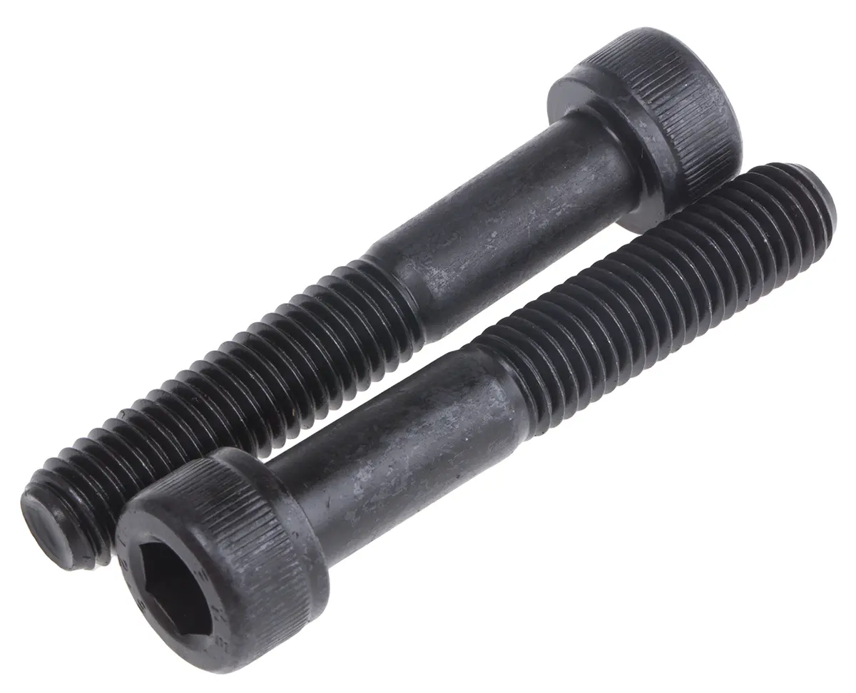 Produktfoto 1 von RS PRO Zylinderkopf Innensechskantschraube, Stahl schwarz passiviert, M10 x 1.5mm, 60mm