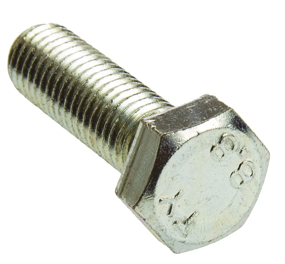 Produktfoto 1 von RS PRO x 40 mm Sechskantschraube, Stahl Glanzzink, DIN 933
