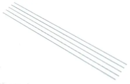 Produktfoto 1 von RS PRO M8 Gewindestange Stahl 1 m Finish Verzinkt