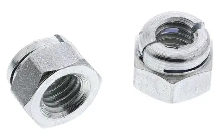 Produktfoto 1 von Aerotight Gegenmuttern, M5 Aerotight Stahl Glanzzink RoHS