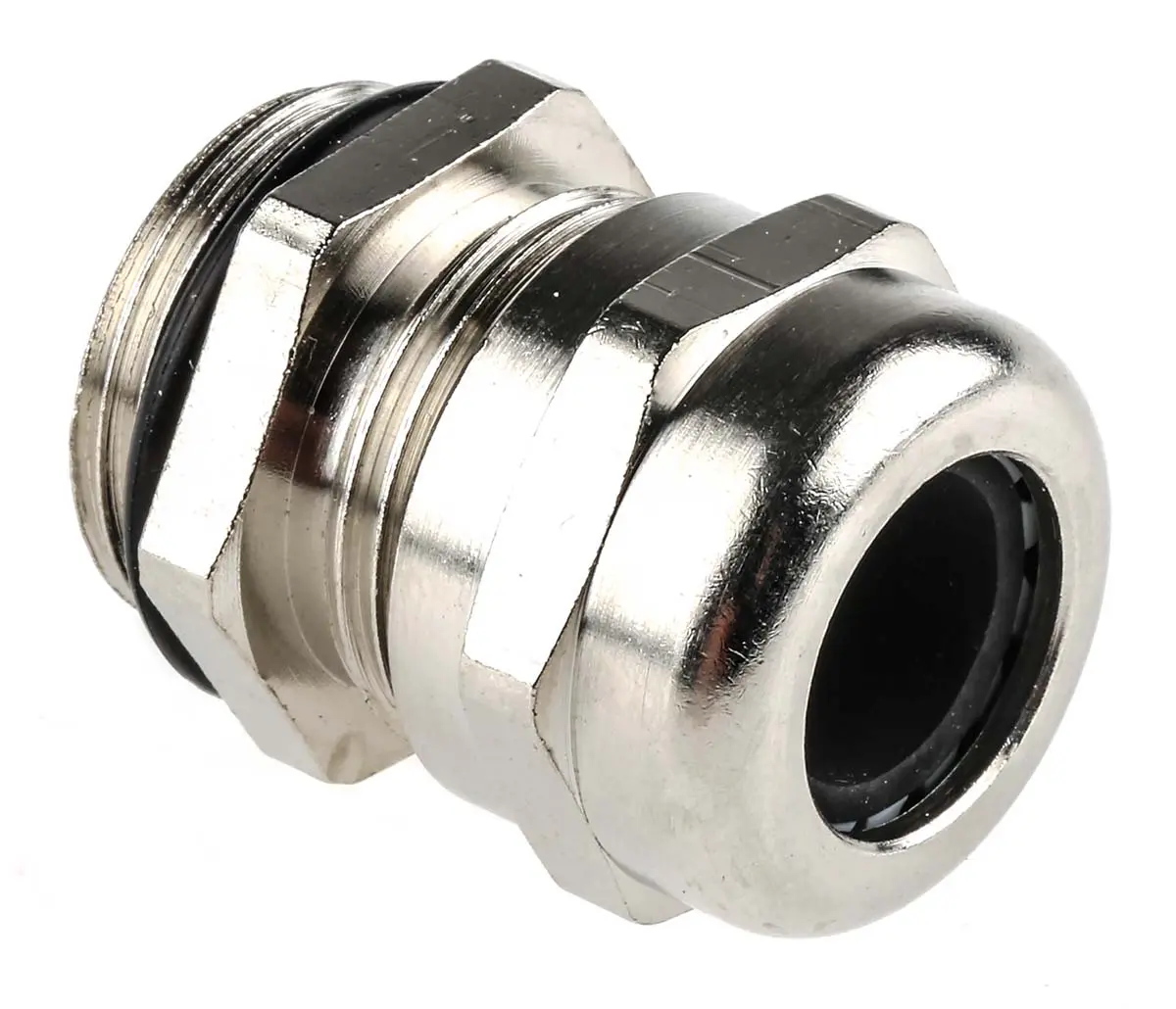 SIB SIB-TEC Kabelverschraubung, M20 Messing vernickelt Metallisch 7 mm/ 13 mm, IP68