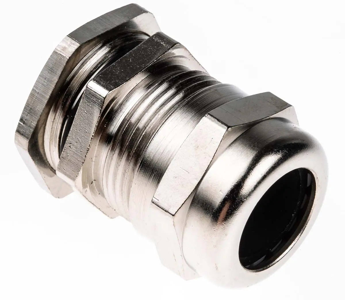 Produktfoto 1 von SIB SIB-TEC Kabelverschraubung, PG16 Messing vernickelt Metallisch 8 mm/ 15 mm, IP68