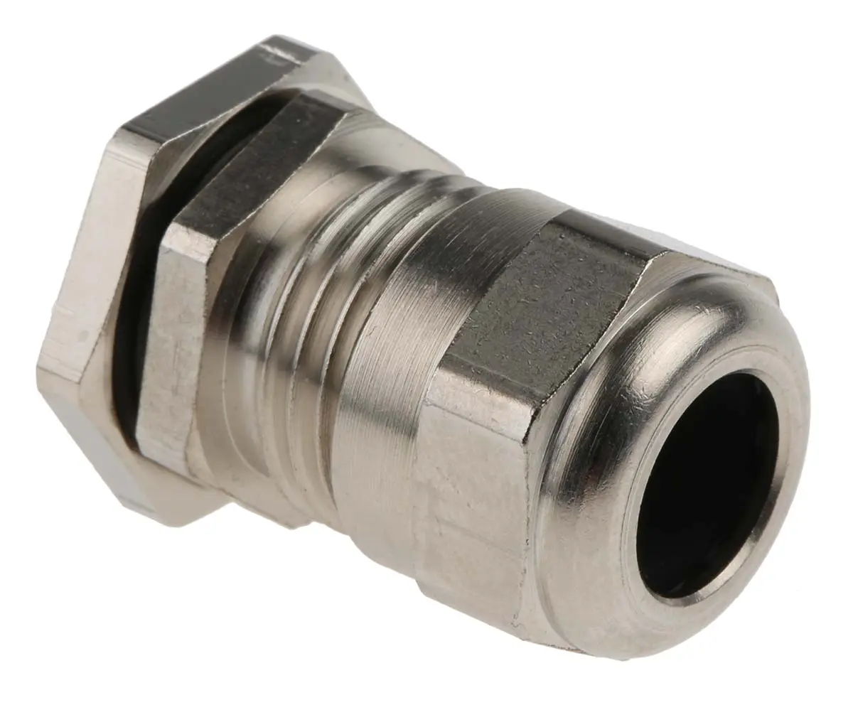 Produktfoto 1 von SIB SIB-TEC Kabelverschraubung, PG9 Messing vernickelt Metallisch 4 mm/ 9.5 mm, IP68