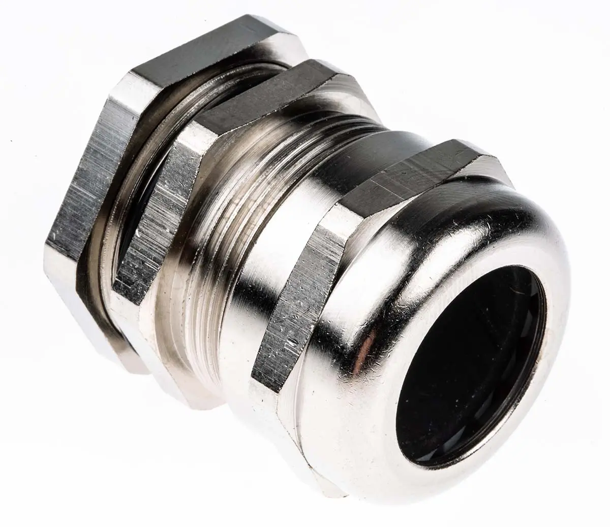 SIB SIB-TEC Kabelverschraubung, M32 Messing vernickelt Metallisch 11 mm/ 21 mm, IP68