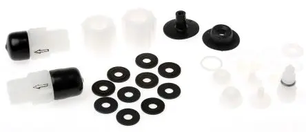 Produktfoto 1 von ProMinent Pumpenzubehör, (2) Ventilkugel, (1) Saugventil, (1) Dichtungssatz, (1) Ablassventil, (1) Membran, (1)