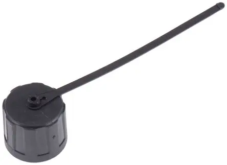 Produktfoto 1 von Bulgin EXP Staubkappe aus Polyester, Nitril, Silikon, Polycarbonat, Vernickelt, Messing Größe 22 mm, IP68 Nickel