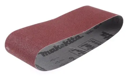 Produktfoto 1 von Makita P36893 Schleifriemen, Aluminiumbeschichtet, Mittel Grad, Korngröße P60, 8.3 m/s, 610 mm 100mm