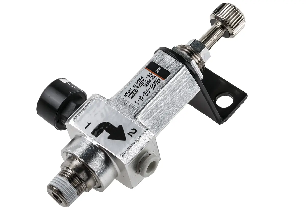Produktfoto 1 von SMC RC, One-Touch-Anschluss, NPT ARJ Pneumatikregler 0.8 MPa M5 x 0.8, R 1/8