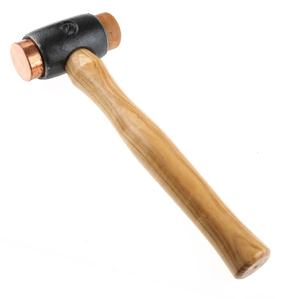 Produktfoto 1 von RS PRO Schonhammer, Temperguss Schlagflächen austauschbar 1070 g, Ø 38 mm