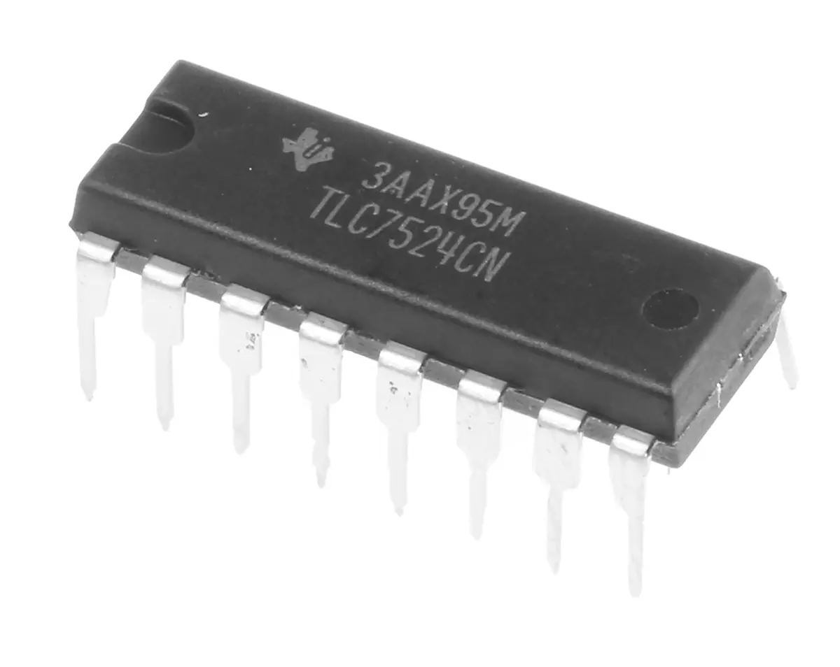 Produktfoto 1 von Texas Instruments 8 bit 1 DAC 10 Msps PDIP, 16-Pin, Interface Parallel