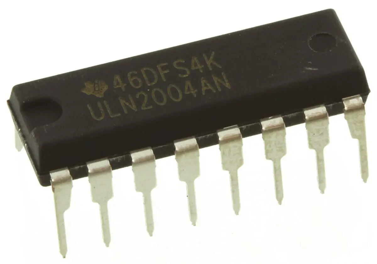 Produktfoto 1 von Texas Instruments Darlington-Transistor 7 50 V 500 mA NPN, PDIP 16-Pin