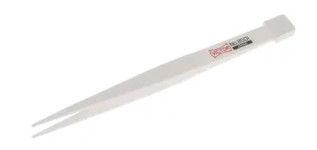 Produktfoto 1 von RS PRO Zirkon keramikbeschichtet Pinzette, 124mm, Spitze Geriffelt Antimagnetisch 1-teilig