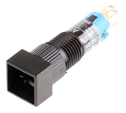 Produktfoto 1 von Idec AL Miniaturdruckschalter Beleuchtet Tastend Panel Ø 8 mm, 1-poliger Umschalter / 100mA 125 V ac, IP40