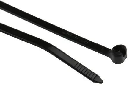 Produktfoto 1 von Thomas & Betts Ty-Rap Nylon 6.6 Kabelbinder Witterungsbeständig Schwarz 3.71mm x 284 mm