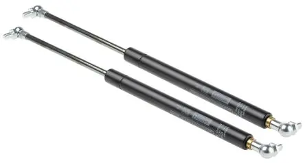 Produktfoto 1 von Camloc Gas Springs Gasdruckfeder Stahl, Gelenklager, 364.0 mm, Mat.Endanschluss Stahl, Nylon, Hub L. 150 mm, ø 18 mm,