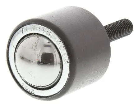 Produktfoto 1 von ALWAYSE Mit Gewindebolzen Kugelrolle Ø 25.4 mm Stahl, bis 125kg Last