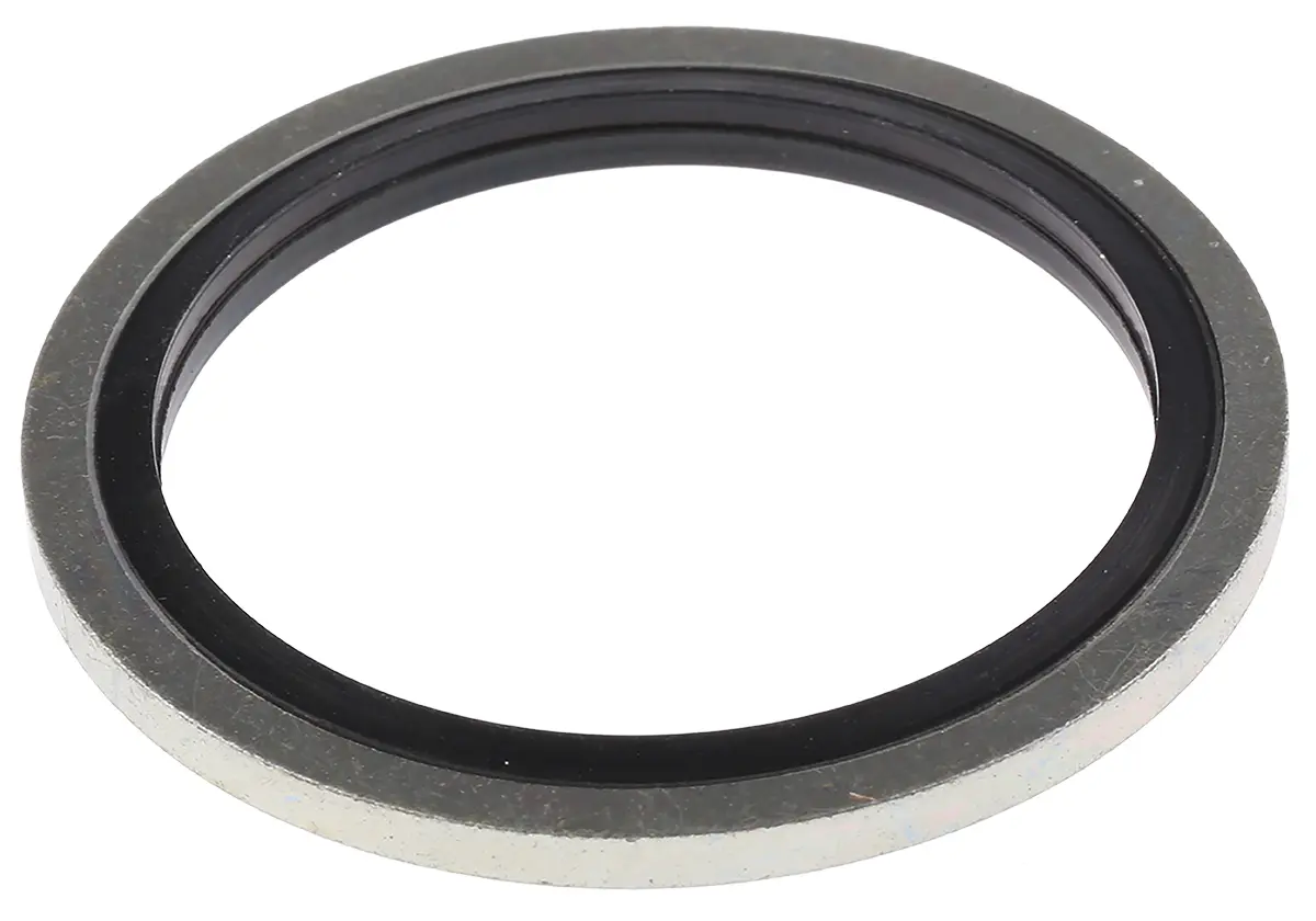 Produktfoto 1 von RS PRO O-Ring Nitrilkautschuk (NBR) Unterlegscheibe - gebunden, Innen-Ø 33.89 mm / Außen-Ø 42.8 mm Außen-ø , Stärke 2.5