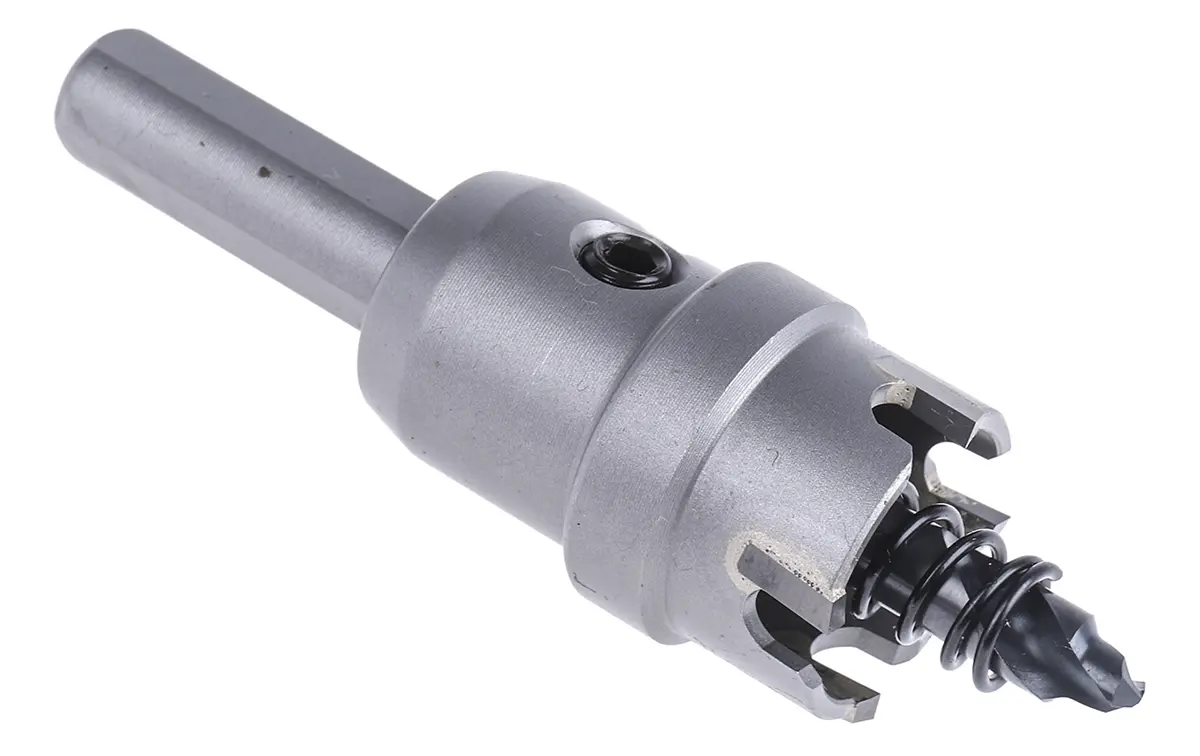 Produktfoto 1 von Blu Mol Wolframcarbid Kernbohrkrone mit Zentrierbohrer, Ø 22mm 1-Stk. / Bohrtiefe 4.5mm