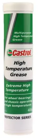 Castrol Castrol High Temperature Grease Lithium Fett Gelb -30 °C bis 140 °C, Patrone 400 g