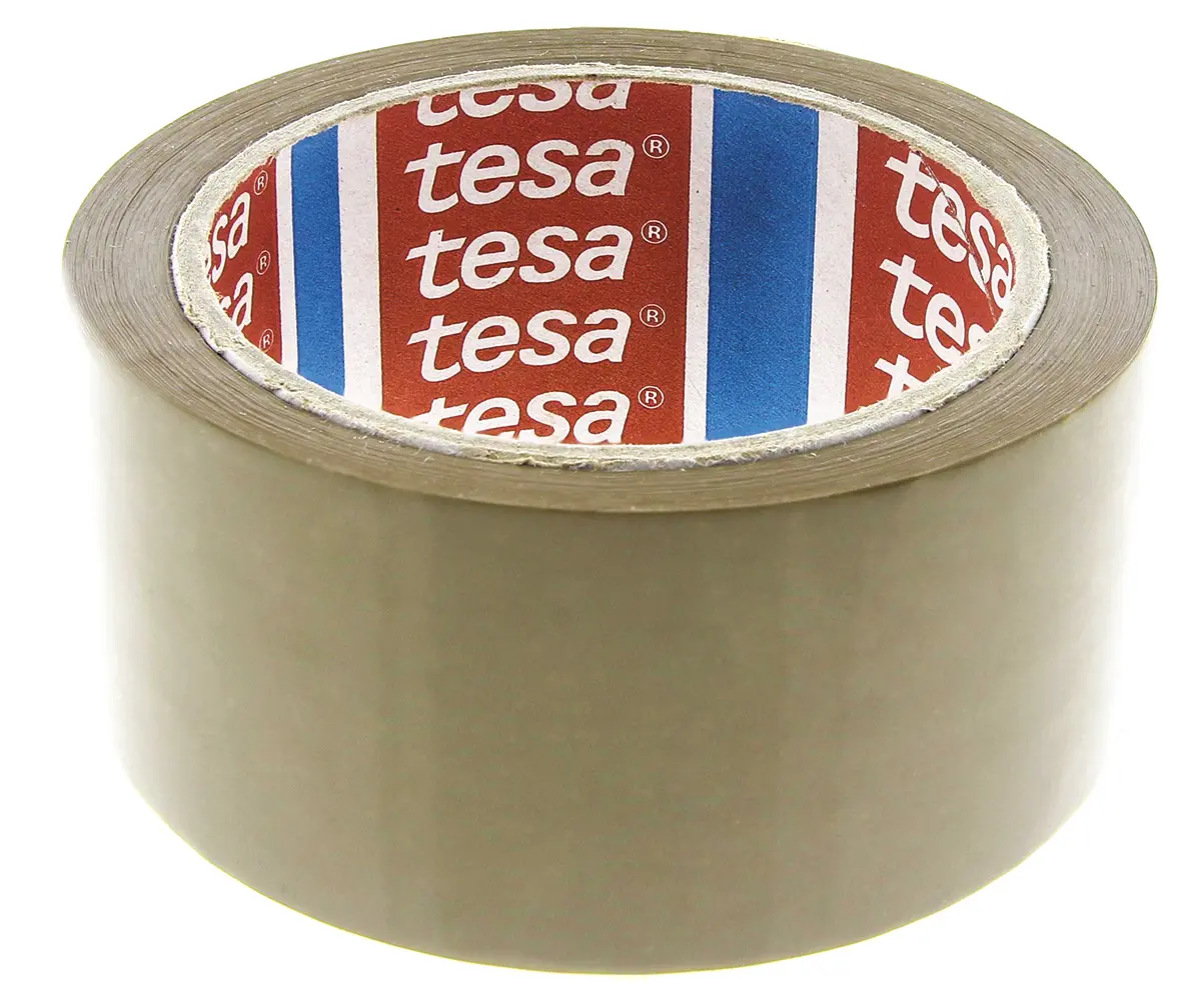Produktfoto 1 von Tesa 4089 Packband, Polypropylen, Braun, Stärke 46 mm, 48 mm x 66 m