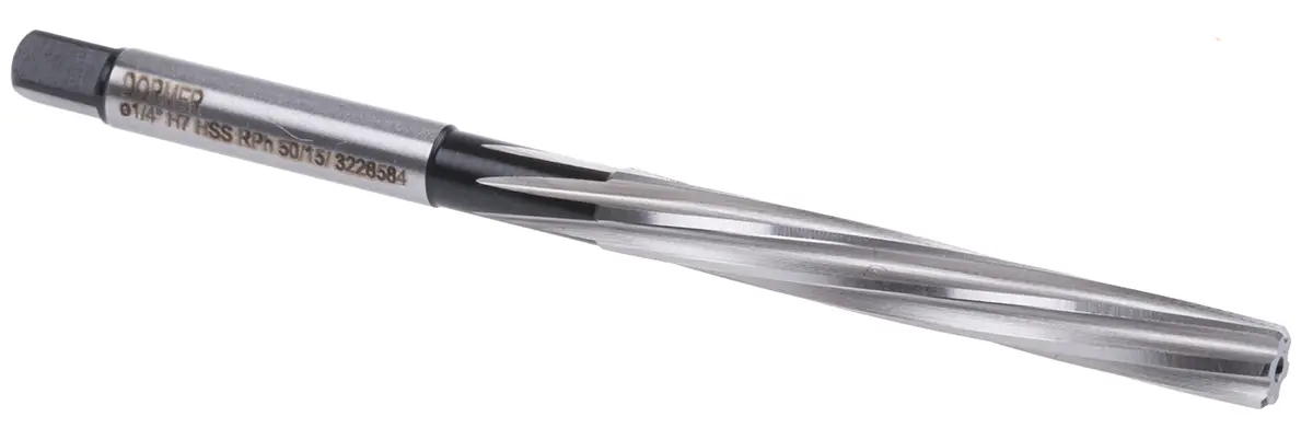 Produktfoto 1 von Dormer HSS Handreibahle, Spiralförmig, Ø 1/4 in, Ø 40mm x 347 mm