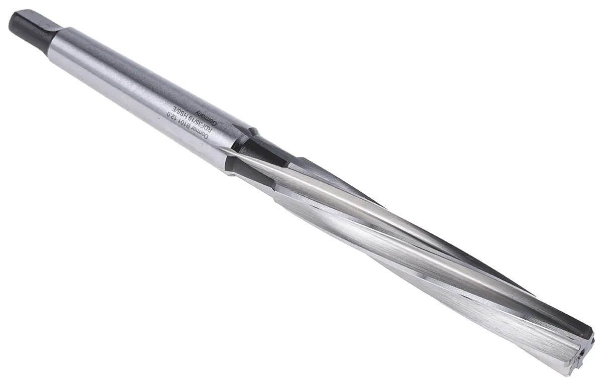 Produktfoto 1 von Dormer HSS Reibahlen 6-schneidig, mit Morsekegel-Schaft, Ø 12 mm x 156 mm
