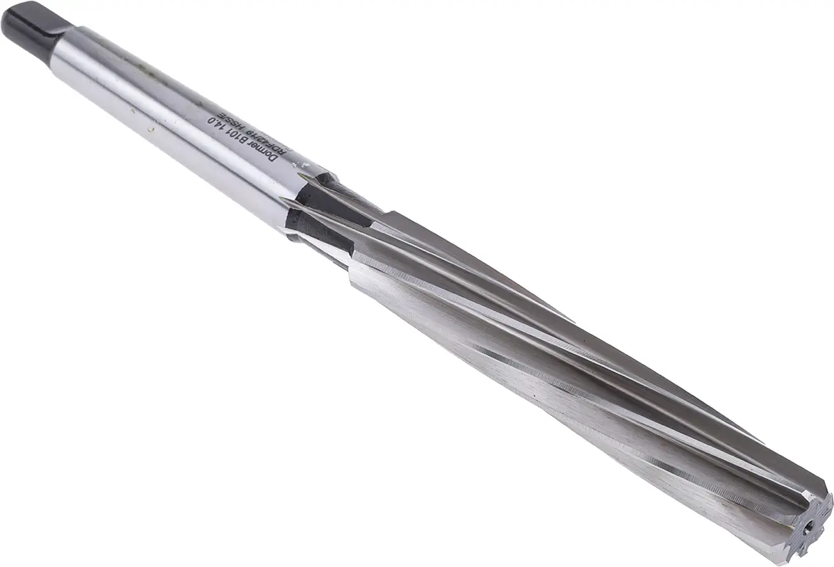 Produktfoto 1 von Dormer HSS Reibahlen 6-schneidig, mit Morsekegel-Schaft, Ø 14 mm x 161 mm