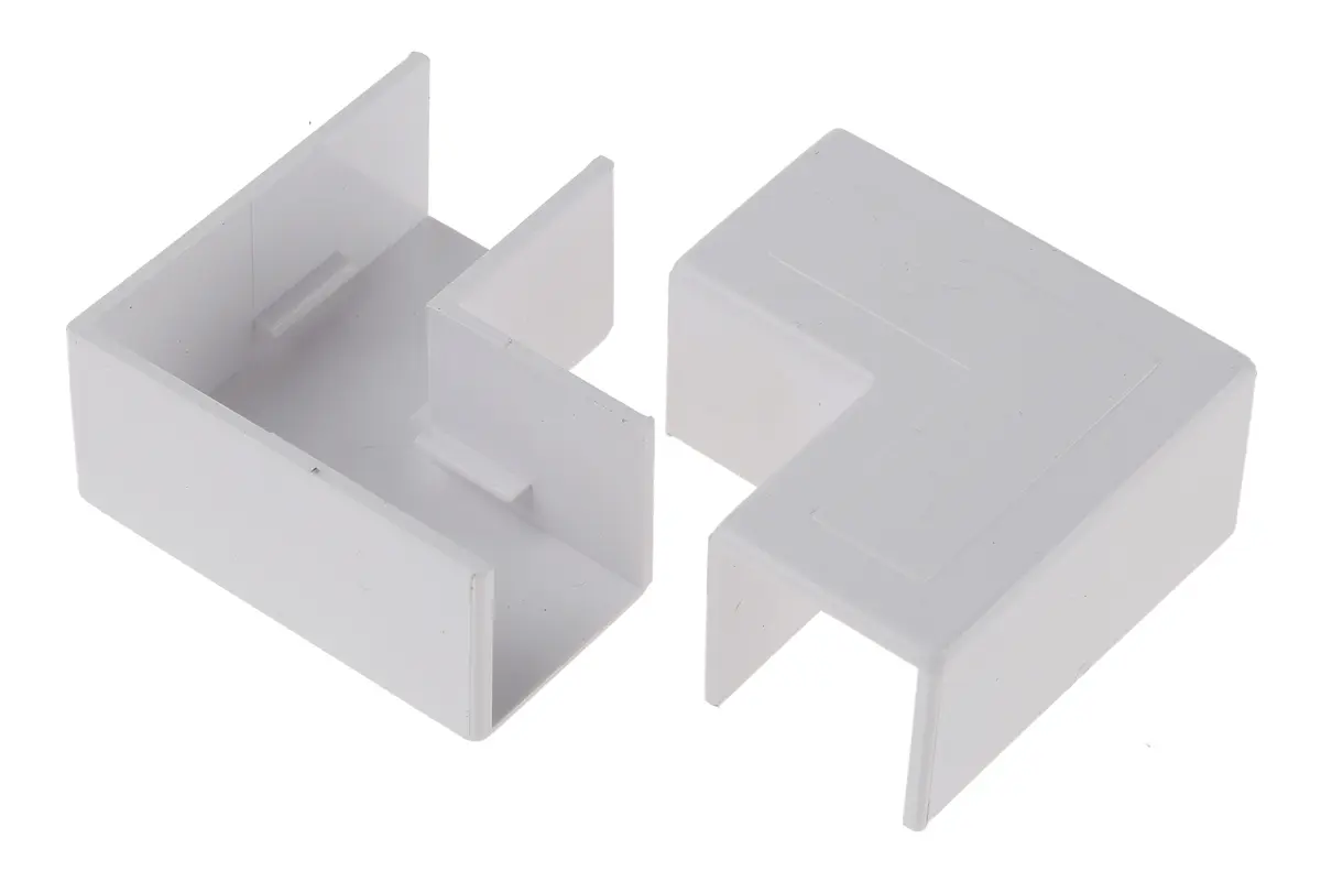 Produktfoto 1 von Schneider Electric Miniature PVC Kabelkanalzubehör, Polyvinylchlorid (unplastifiziert) 16 mm 16 mm