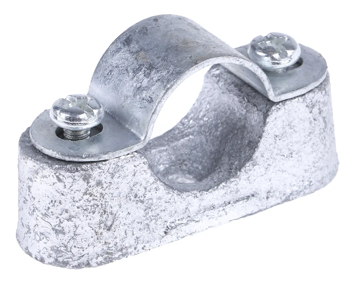 Produktfoto 1 von RS PRO Kabelhalter Klemmen-Jumper zum Schrauben, Kabel-Ø 20mm Stahl