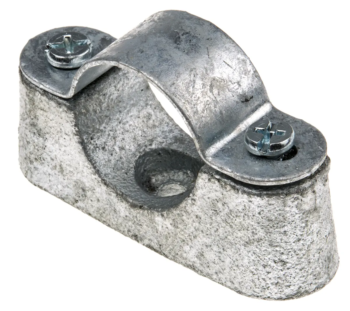 Produktfoto 1 von RS PRO Kabelhalter Klemmen-Jumper zum Schrauben, Kabel-Ø 25mm Stahl