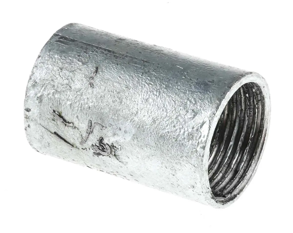 Produktfoto 1 von RS PRO Stahl Kabelrohr Befestigung Kabelrohr M20 20 mm Galvanisiert-Finish
