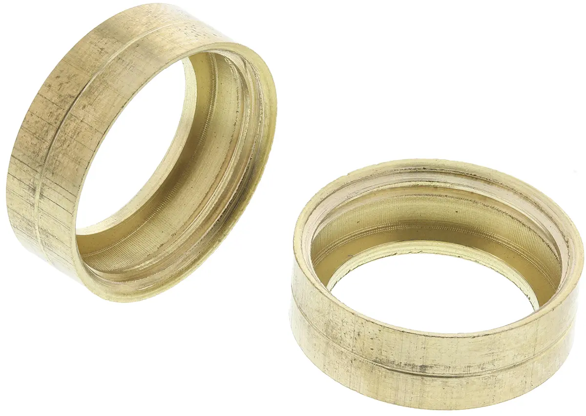 Produktfoto 1 von RS PRO Messing Kabelrohr Befestigung Kabelrohr M20 20 mm Gelb Galvanisiert-Finish