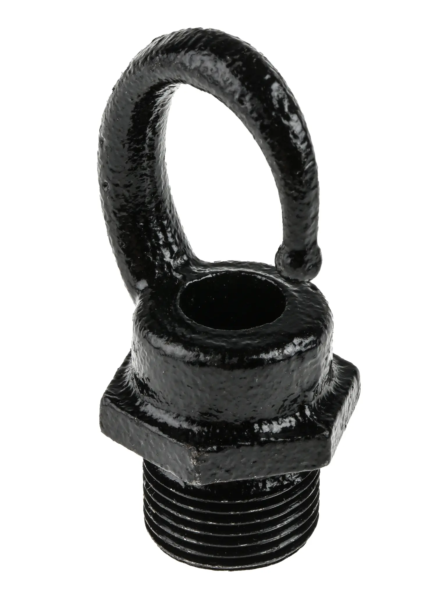 RS PRO Stahl Kabelrohr Befestigung Kabelrohr M20 20 mm Schwarz Emailliert-Finish