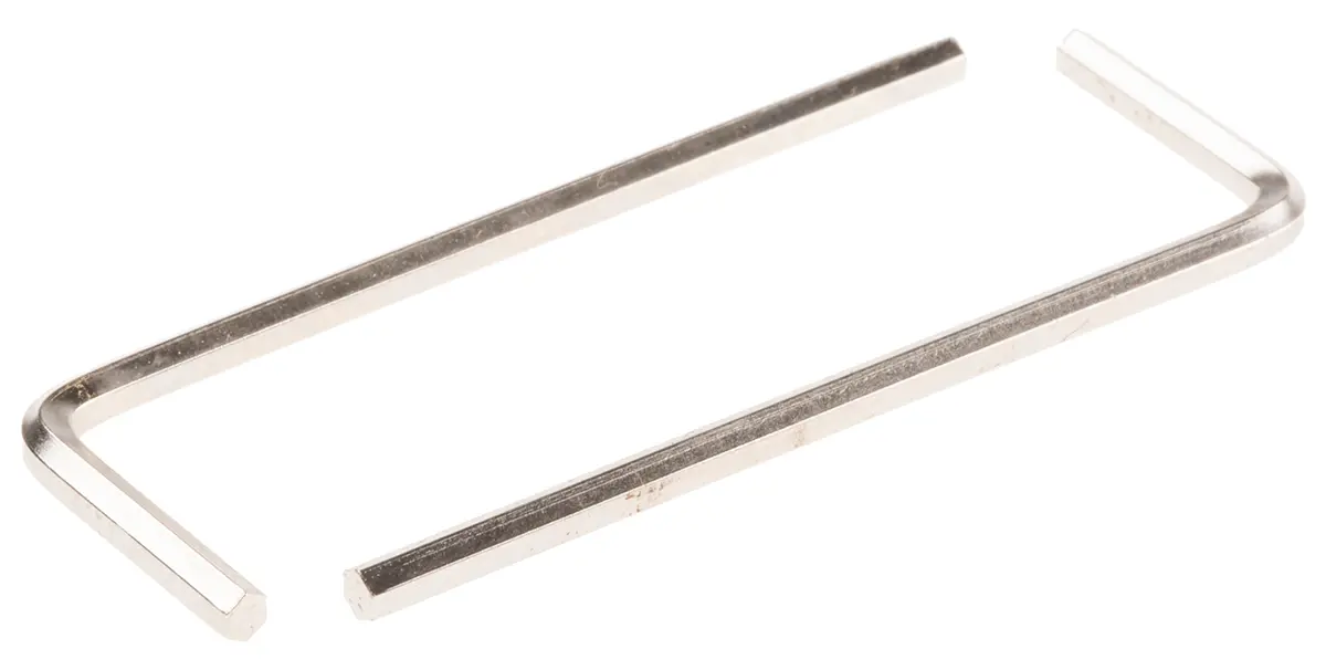 Produktfoto 1 von RS PRO metrisch  Innensechskant-Schlüssel, 5-er Satz 2.5mm L-Form kurz