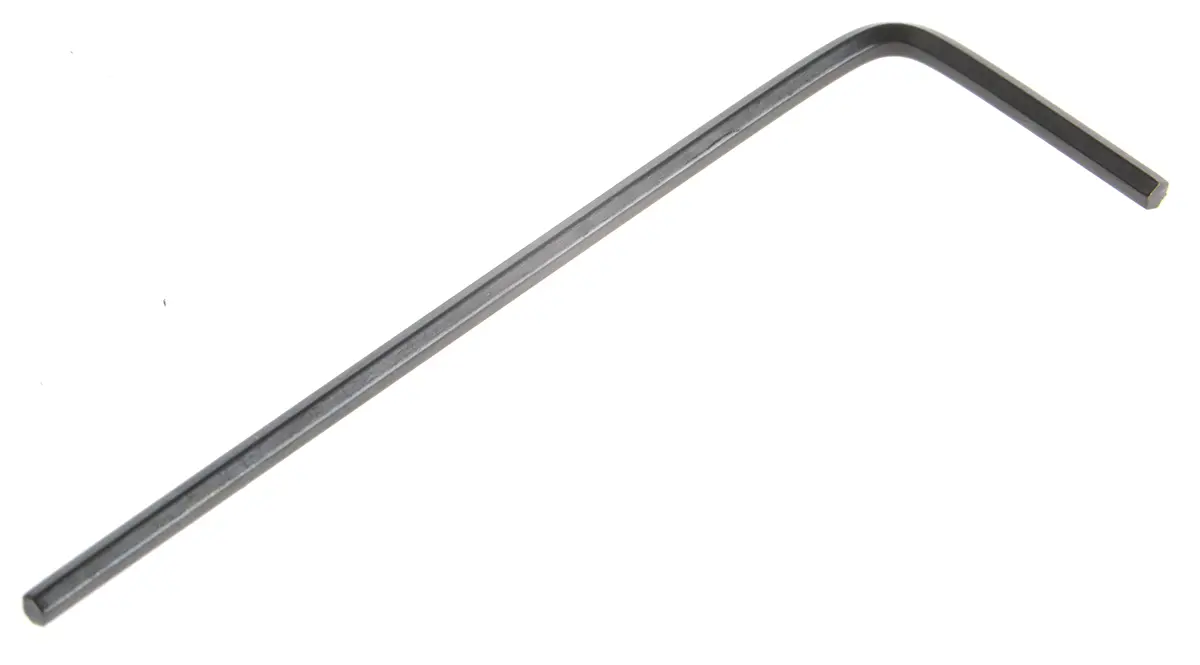 Produktfoto 1 von RS PRO metrisch  Innensechskant-Schlüssel, 5-er Satz 1.27mm L-Form kurz