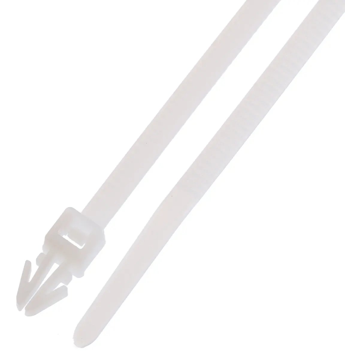 Produktfoto 1 von HellermannTyton T30RSF Nylon 6.6 Kabelbinder Innen gezackt Natur 3.6 mm x 160.02 mm