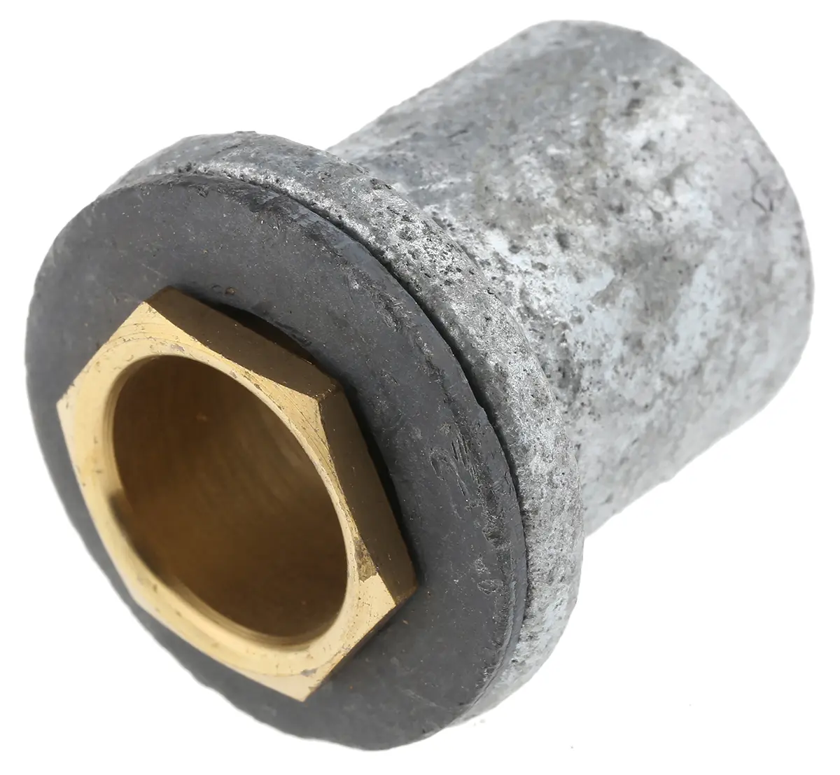 Produktfoto 1 von RS PRO Stahl Kabelrohr Befestigung Kupplung M20 20 mm Grau Galvanisiert-Finish