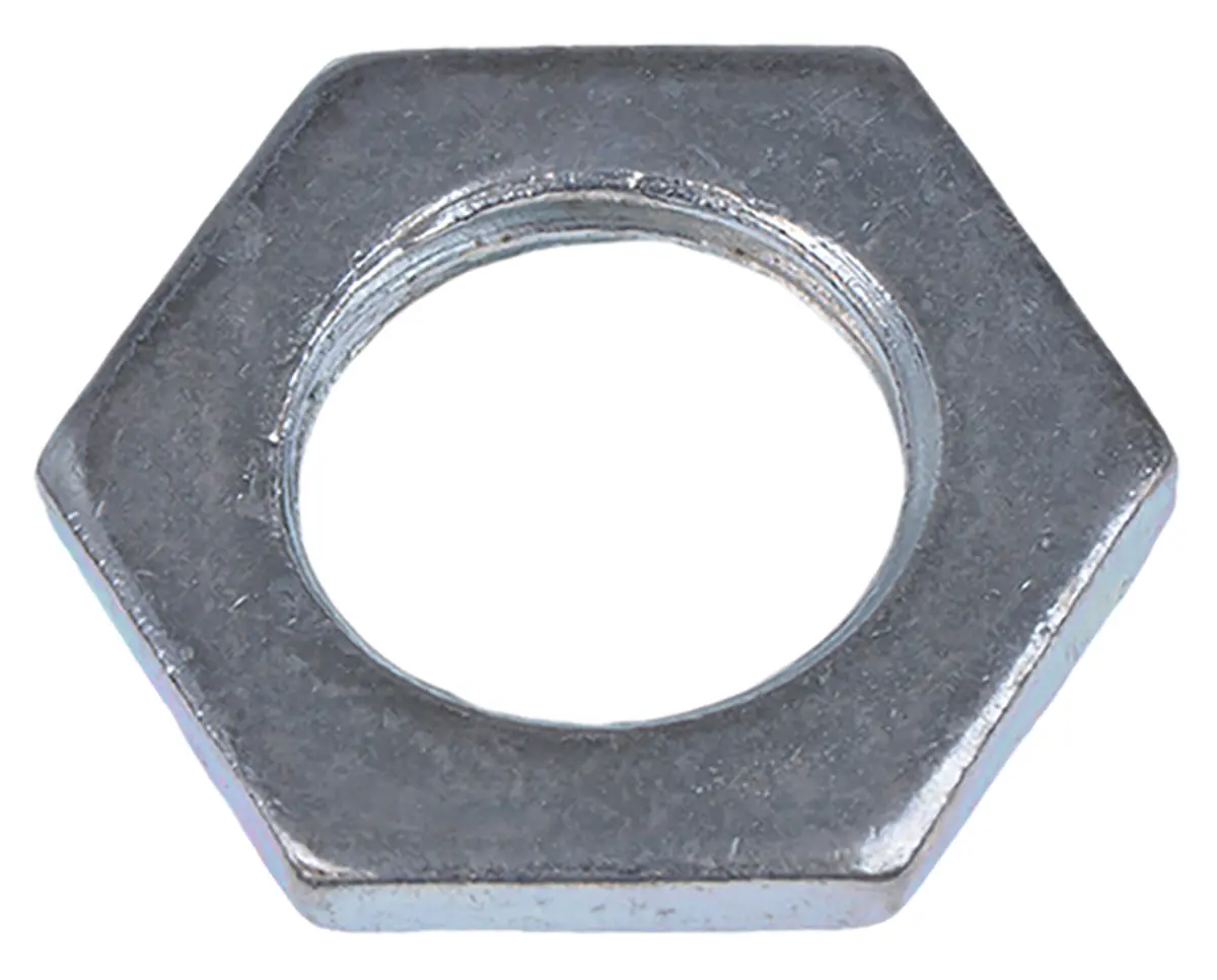 Produktfoto 1 von RS PRO Kabelverschraubung Mutter M16 Stahl Silber