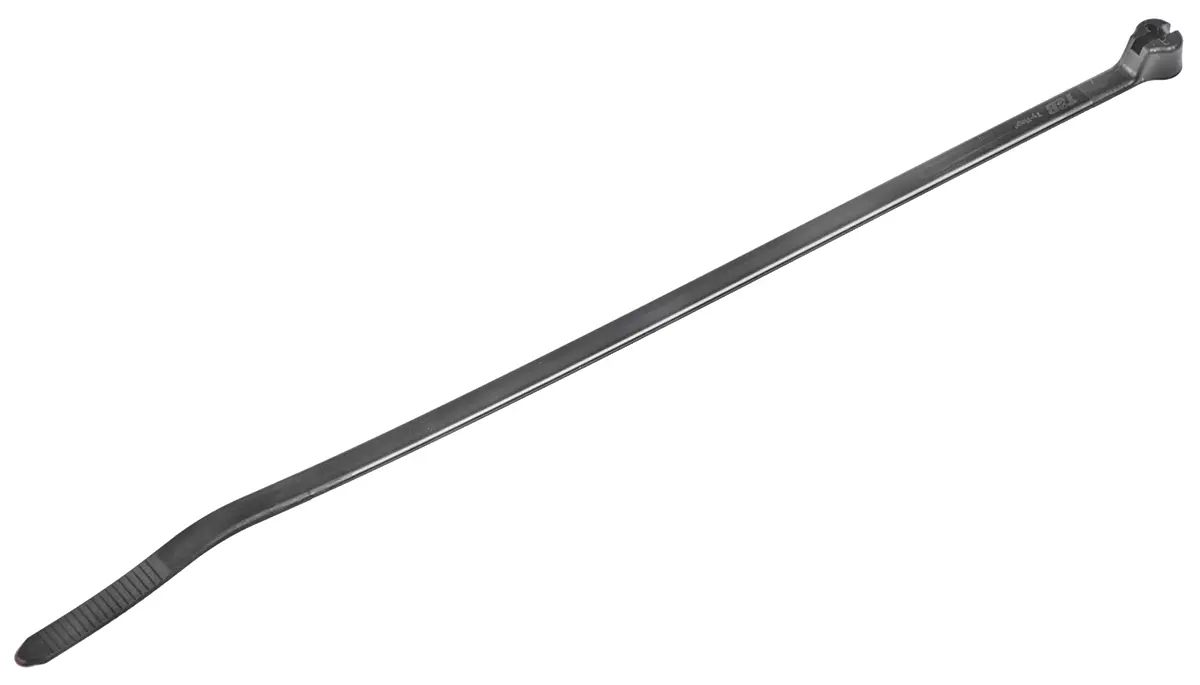 Produktfoto 1 von Thomas & Betts Ty-Rap Nylon 12 Kabelbinder Nicht lösbar Schwarz 4.57 mm x 185.67 mm