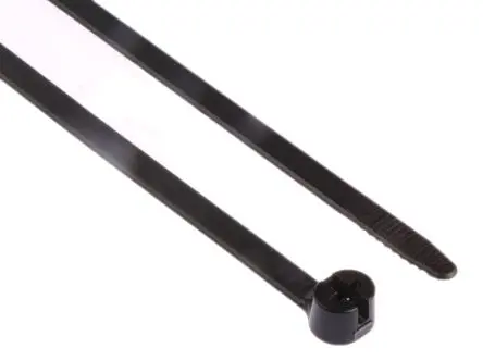 Produktfoto 1 von Thomas & Betts Ty-Rap Nylon 12 Kabelbinder Nicht lösbar Schwarz 7.6mm x 762 mm